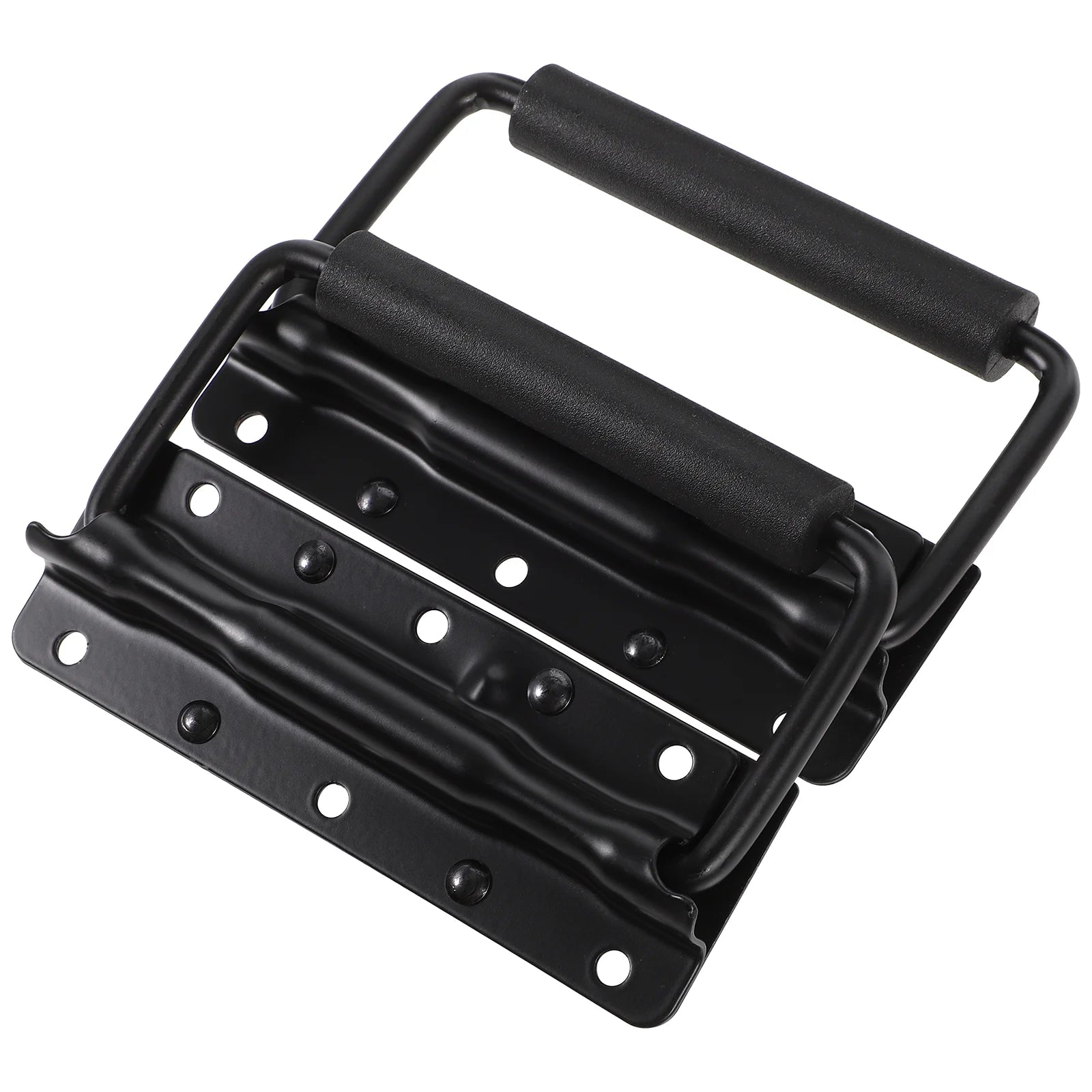 2Pcs Heavy Duty Metal Tool Box Handle Spring Loaded Carry Handle Pull Handle For Chest Case Handles Cabinet Pulls Replacement Peaceful Pleasures Health and Wellness