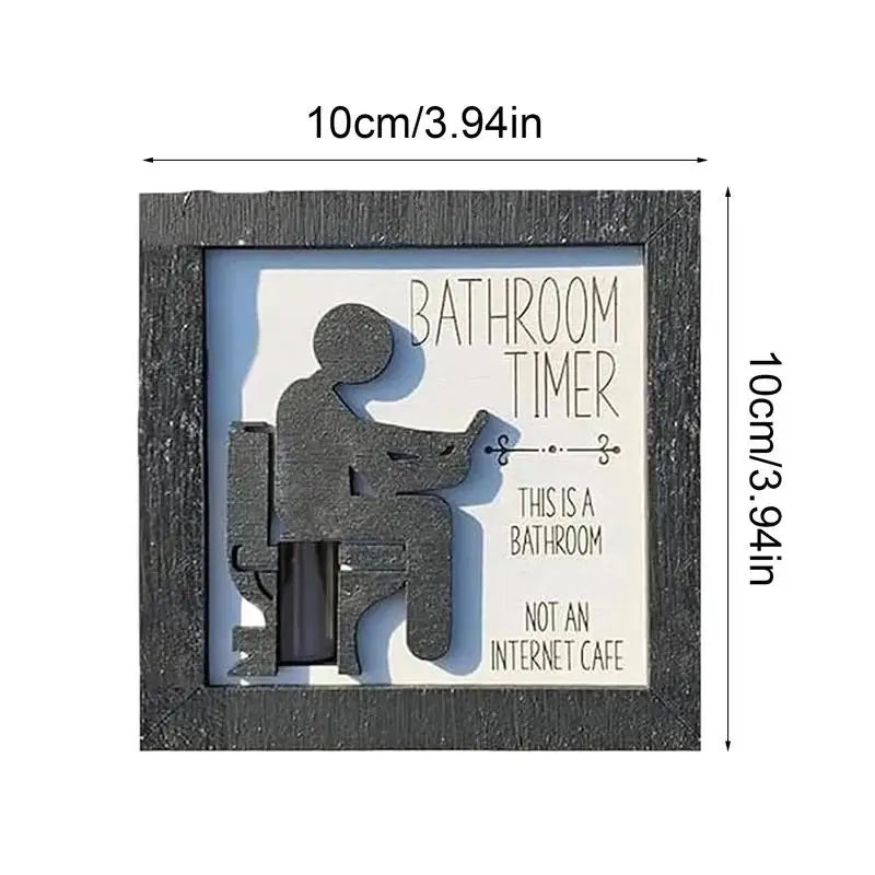 Funny Stool Sand Kids Toilet 5 Minute Restroom Clock Hourglass Bathroom Decoration Timer For Men Husband Dad Birthday Funny Gift Peaceful Pleasures Health and Wellness