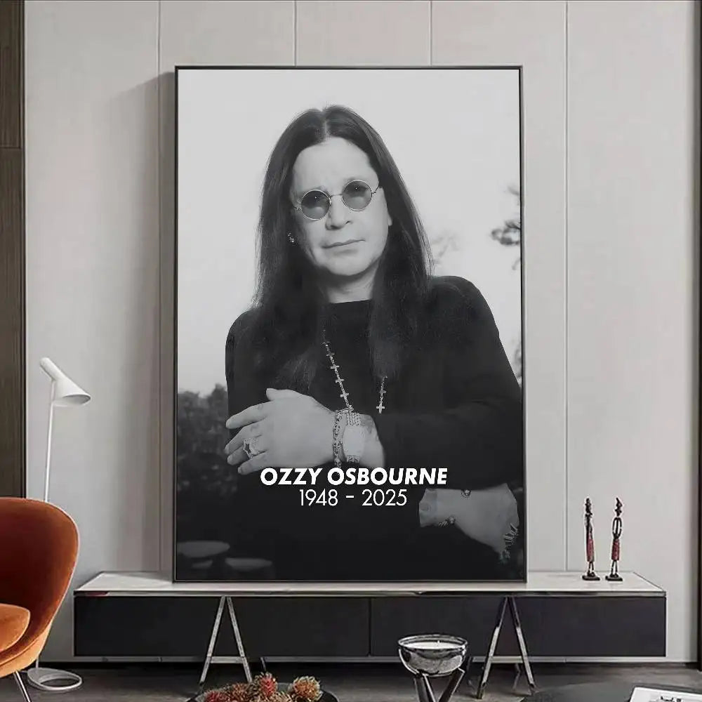 Ozzy Osbourne HD Wall Poster | Waterproof PVC Music Decor