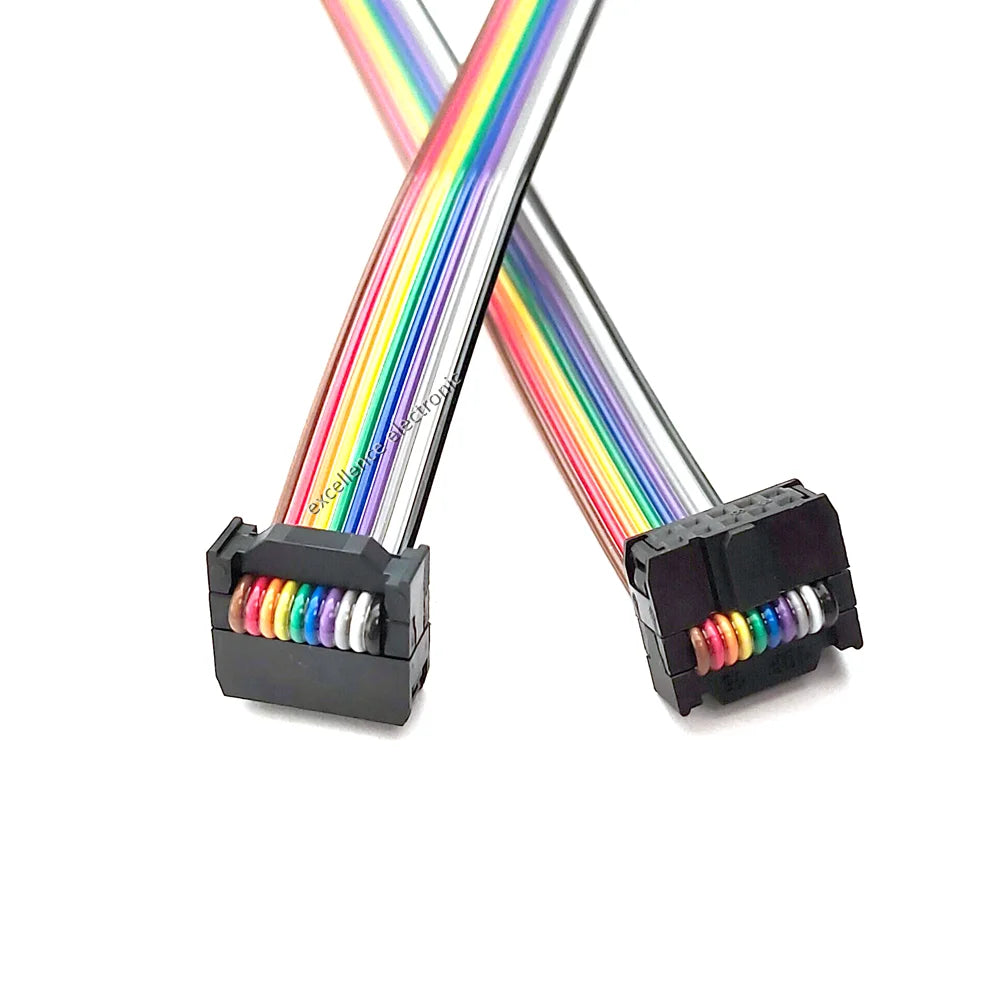 1PCS Ender-3/CR-10 Series Screen Extension Cable 10 Pins Flexible Flat Ribbon Jumper Display Cable for 3d Pirnter Peaceful Pleasures Health and Wellness