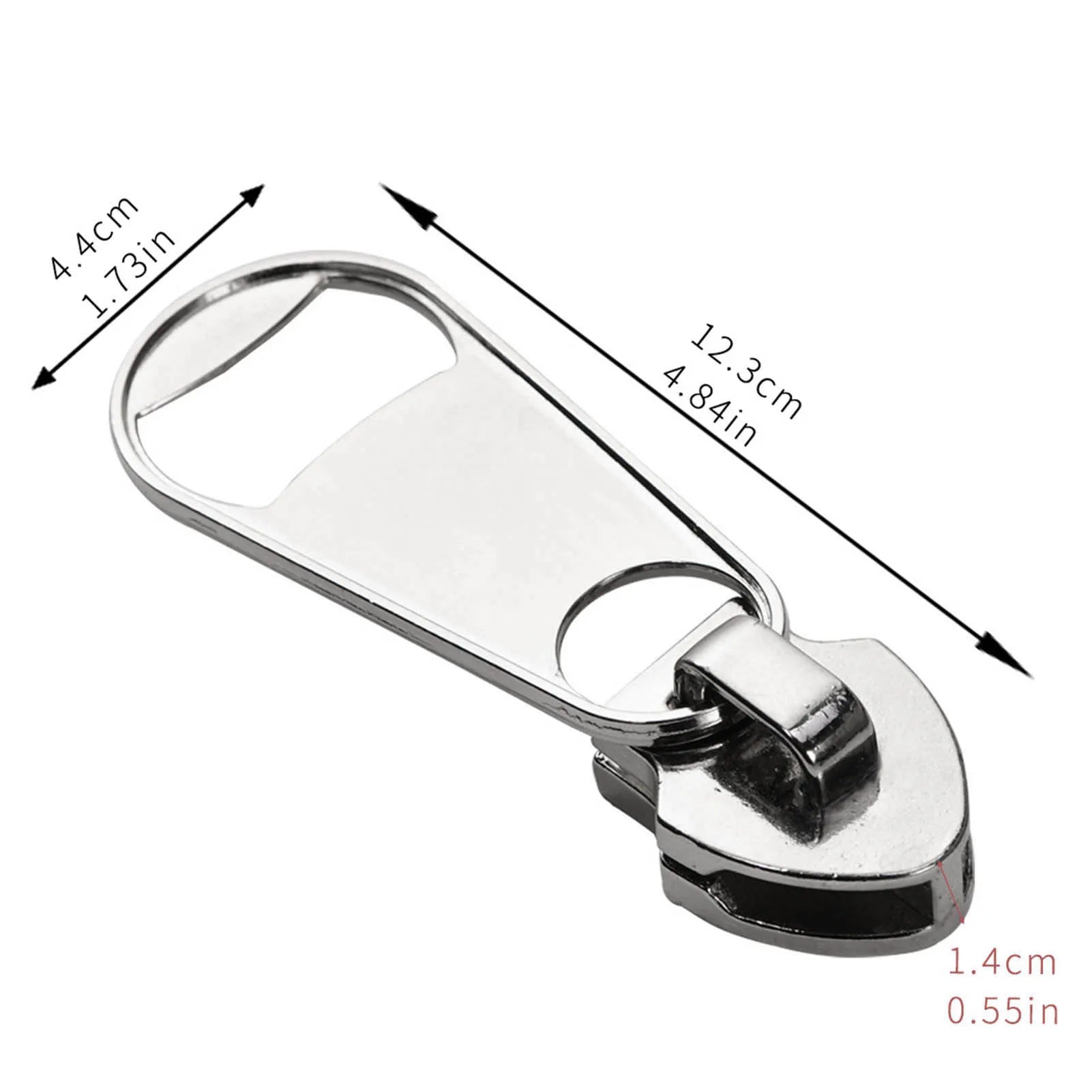 Creative Beer Bottle Opener Multifunctional Large Magnetic Zipper Bottle Opener Suitable for Home Dinner Party Bar Peaceful Pleasures Health and Wellness
