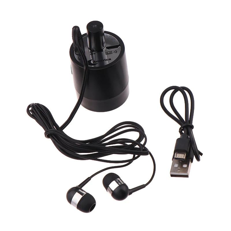 Water Leak Detector Multifunctional Sound Collector For Leak Detection Of Various Construction Pipe Wall Mounted Sound Amplifier Peaceful Pleasures Health and Wellness
