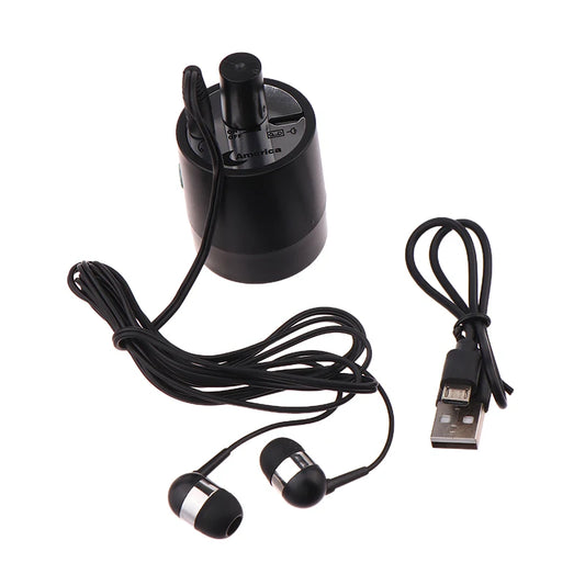 Water Leak Detector Multifunctional Sound Collector For Leak Detection Of Various Construction Pipe Wall Mounted Sound Amplifier Peaceful Pleasures Health and Wellness