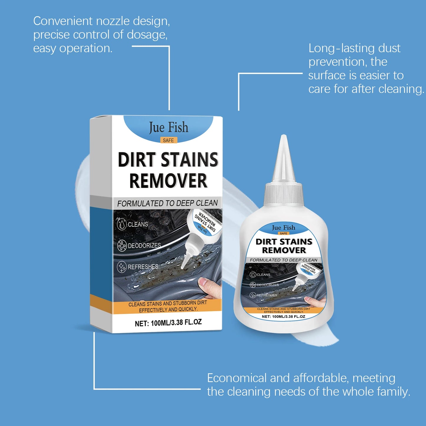 Multipurpose Stain Remover Gel | Grease, Rust & Grime Cleaner