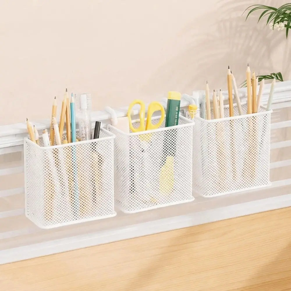 Wall Mounted Iron Hanging Basket – Space-Saving Shelf Organizer