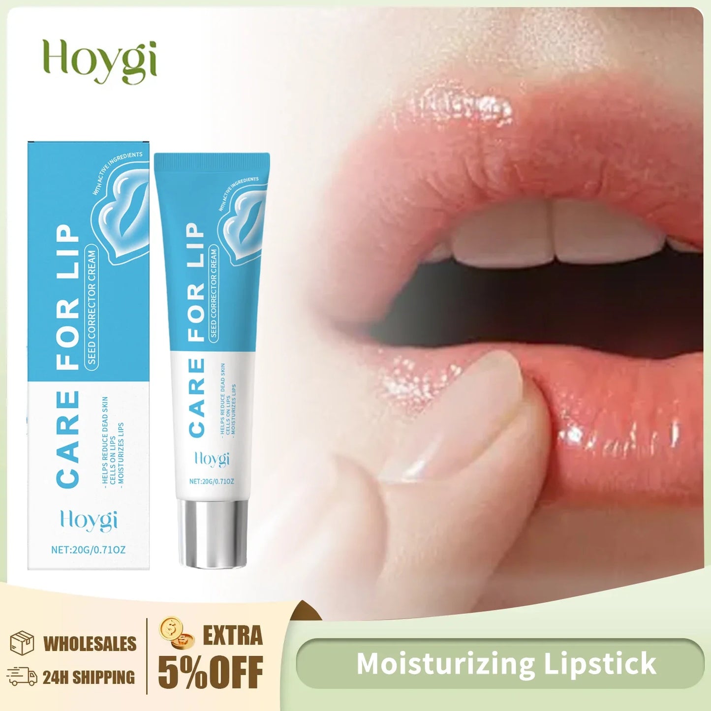 Hoygi Hyaluronic Acid Lip Balm – Hydrating Daily Care 20g