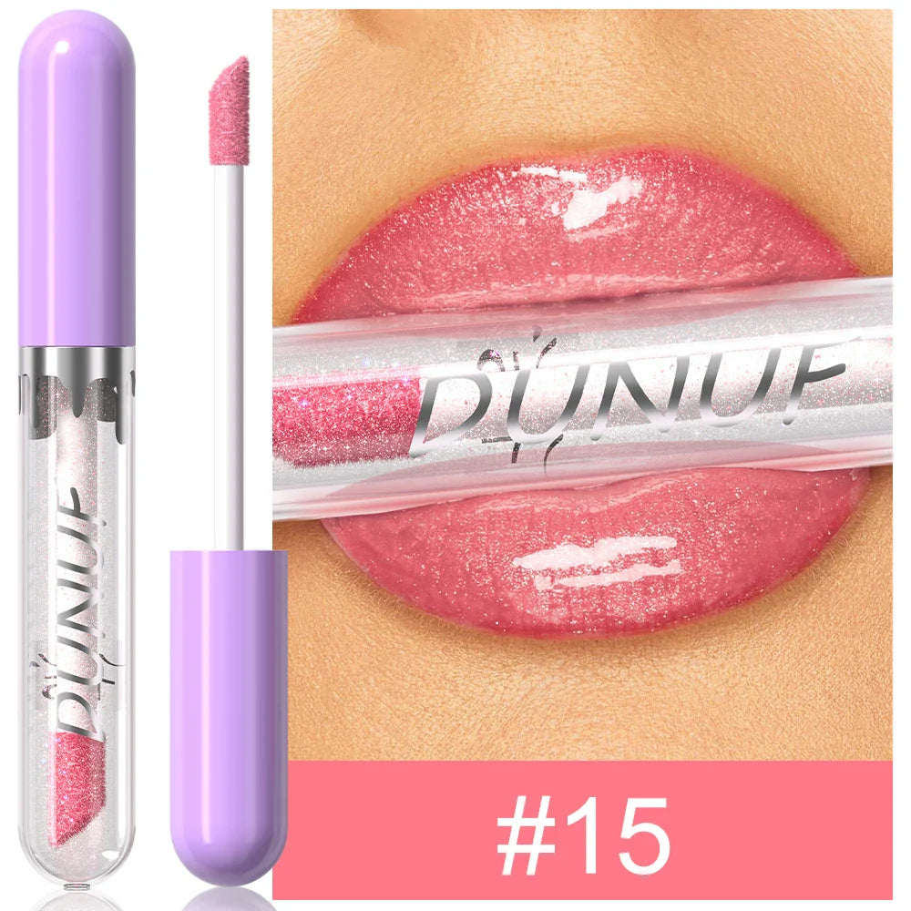 DUNUF Pearl Lip Gloss – Moisturizing, Waterproof & Long-Lasting