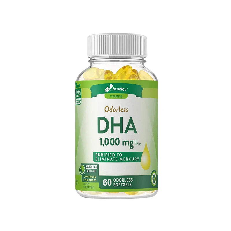 Bcuelov High Potency DHA Capsules – Brain & Cognitive Support