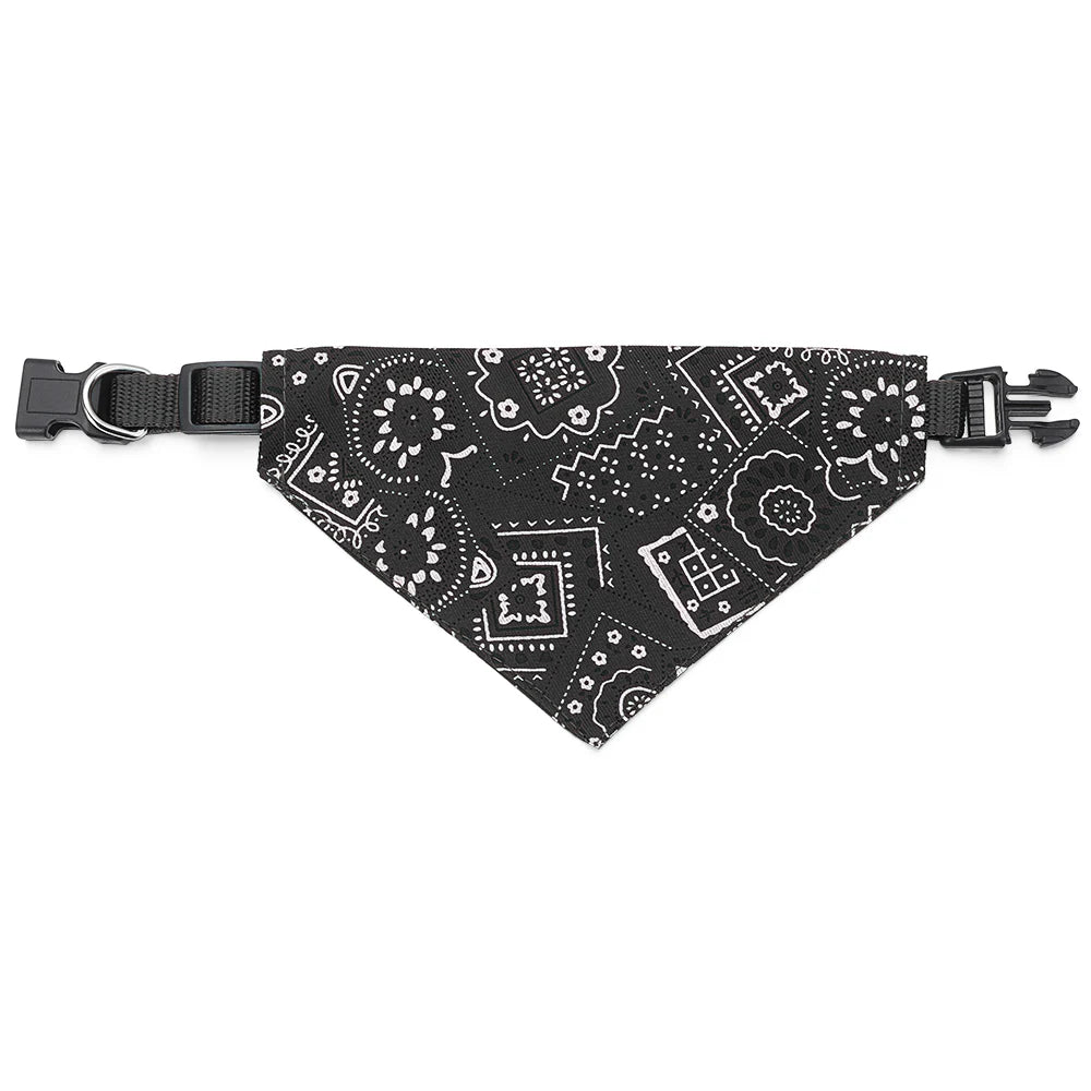 Adjustable Pet Bandana Scarf Collar for Dogs & Cats | S/M/L