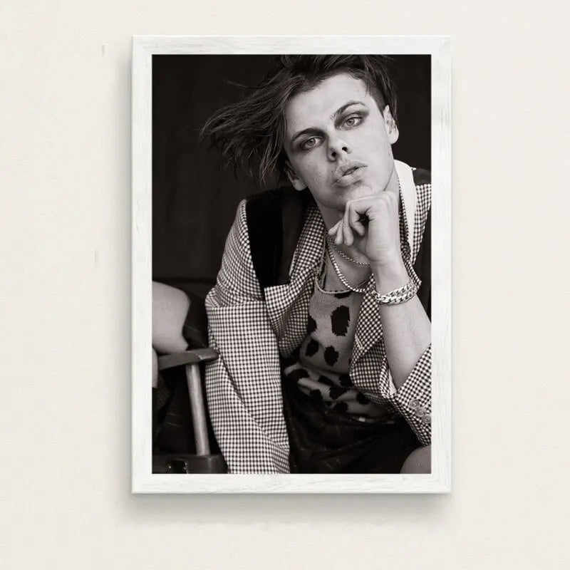 Yungblud Rock Music Star Canvas Wall Art Poster | Modern Decor