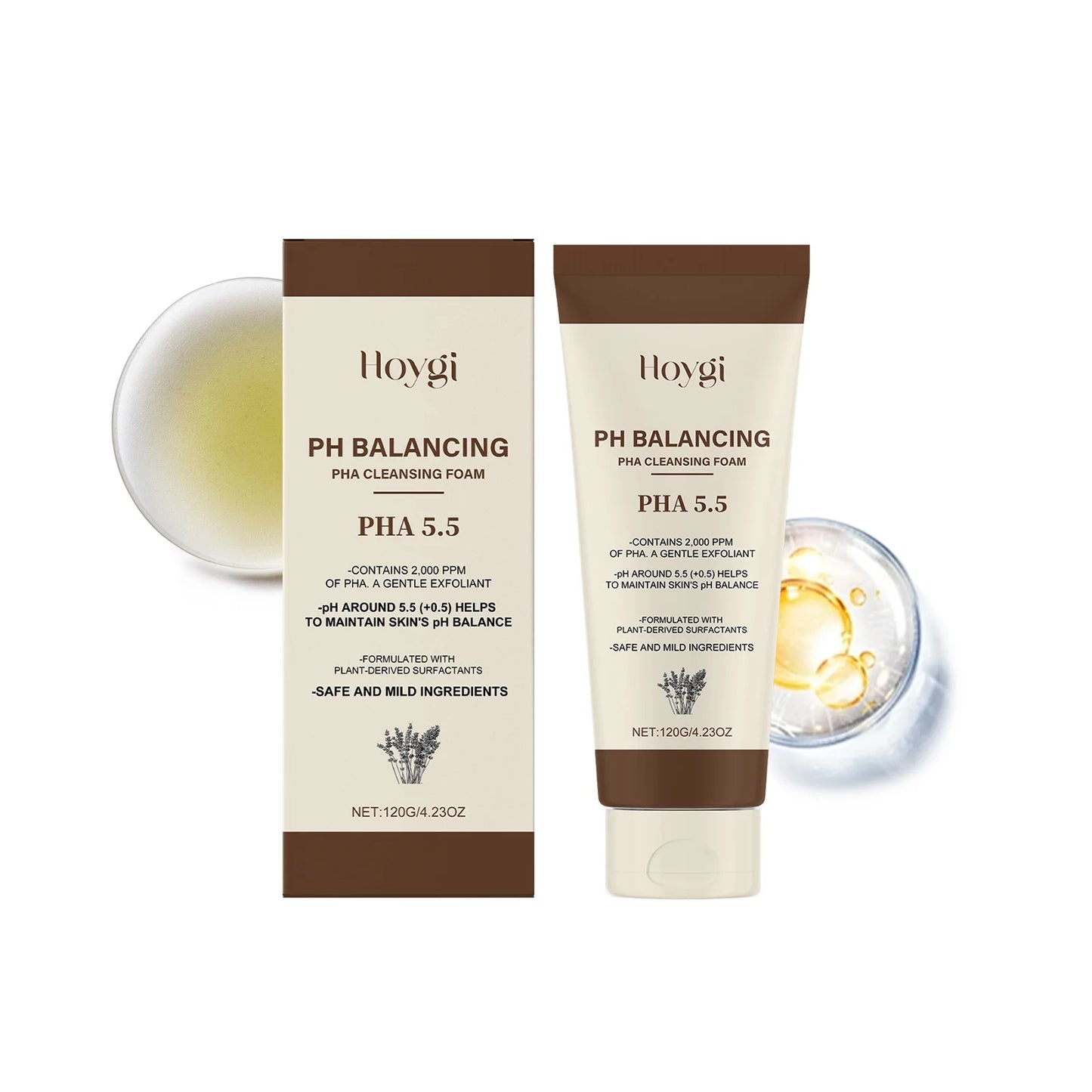 Hydrating Cleansing Foam – Gentle Aloe & Mint Face Wash
