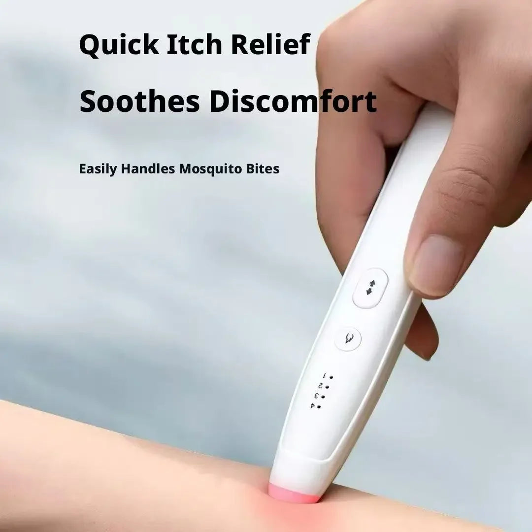 Mosquito Bite Relief Device Fast Anti-Itch Pen for Baby Kids & Adults Physical Itch Relief Rechargeable Portable Itch Eliminator Peaceful Pleasures Health and Wellness