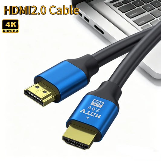 HDMI-Compatible Cable 2.0 4K 60hz High Speed HDMI Cables Compatible Ultra HD 2K 1080P HDMI Cable Compatible For PS4 TV Laptop Peaceful Pleasures Health and Wellness