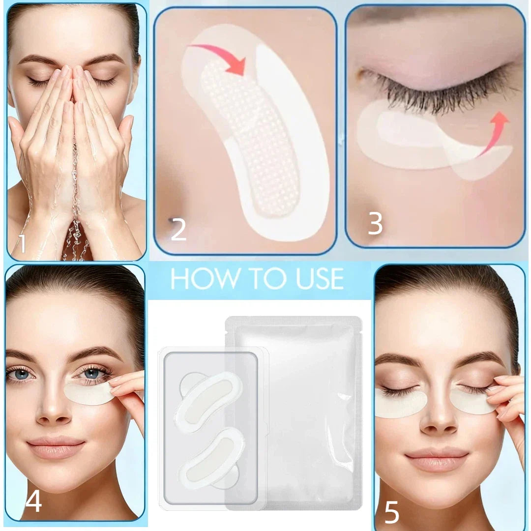 Hyaluronic Acid Microneedle Facial Patches 6pcs – 0.3mm Tips
