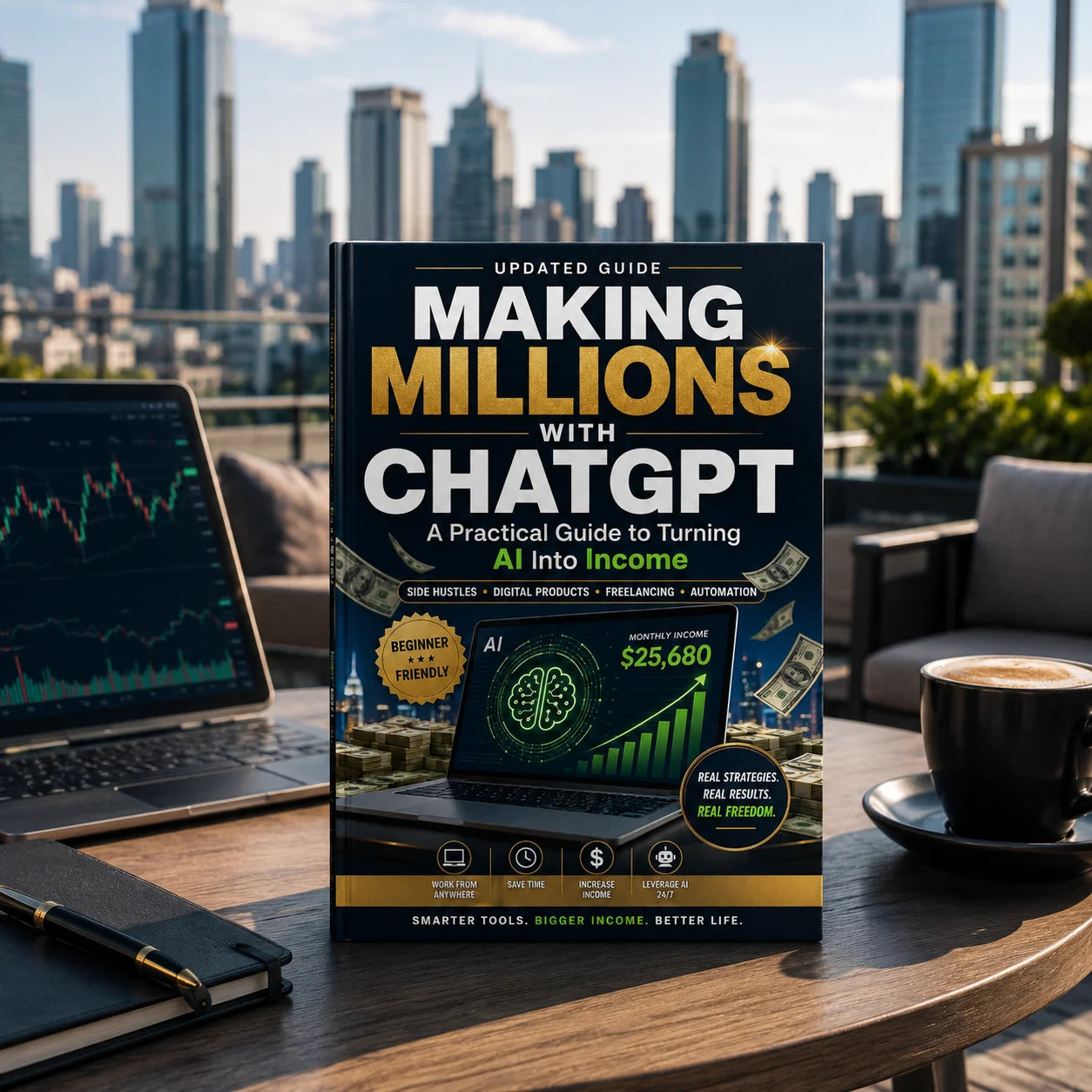 ChatGPT Income Guide Book Learn How Monetize AI Tools Work Home