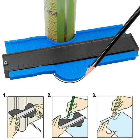 Contour Gauge Duplicator – Profile Measuring Tool for Tile & Wood