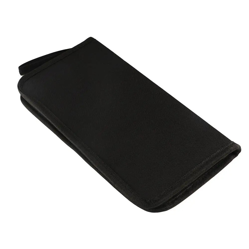 Portable Paint Brush Holder Foldable Multifunctional Brushes Storage Case Large Capacity Black Cosmetic Storage Bag Peaceful Pleasures Health and Wellness