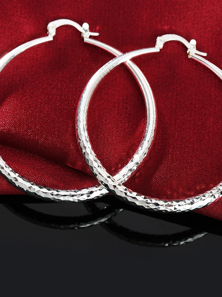 3CM Circle Hoop Earrings for Women – Trendy Fashion Jewelry