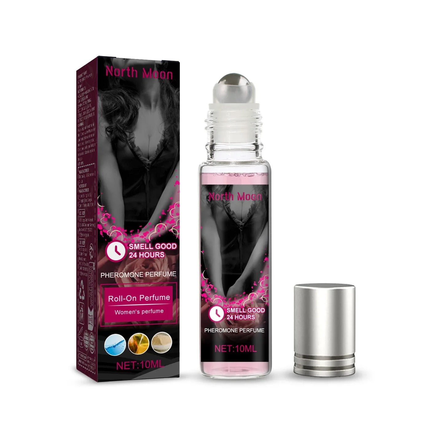 Pheromone Roll-On Perfume – Natural Fruity Scent, 10ml