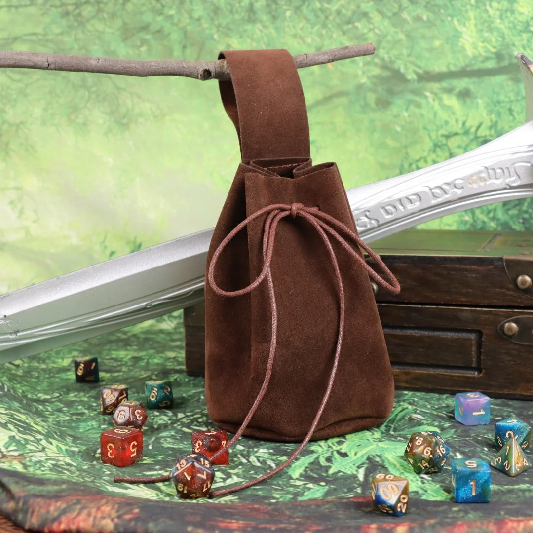 Medieval Belt Glass Magic Bottle Cover Copper Coin Waist Bag