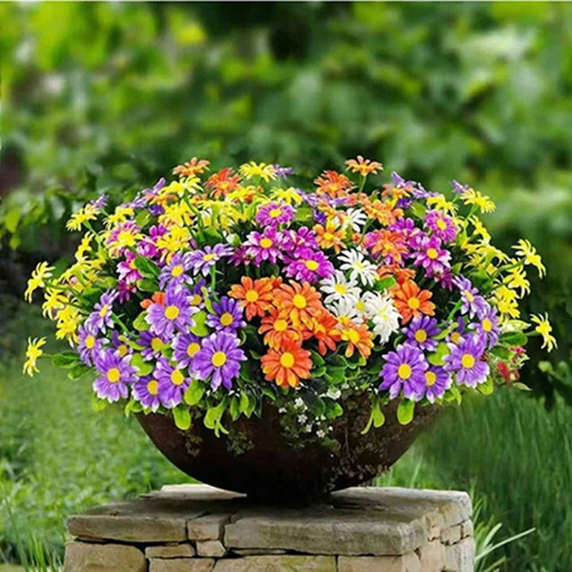 Artificial Silk Daisy Flowers – Wedding & Home Decor
