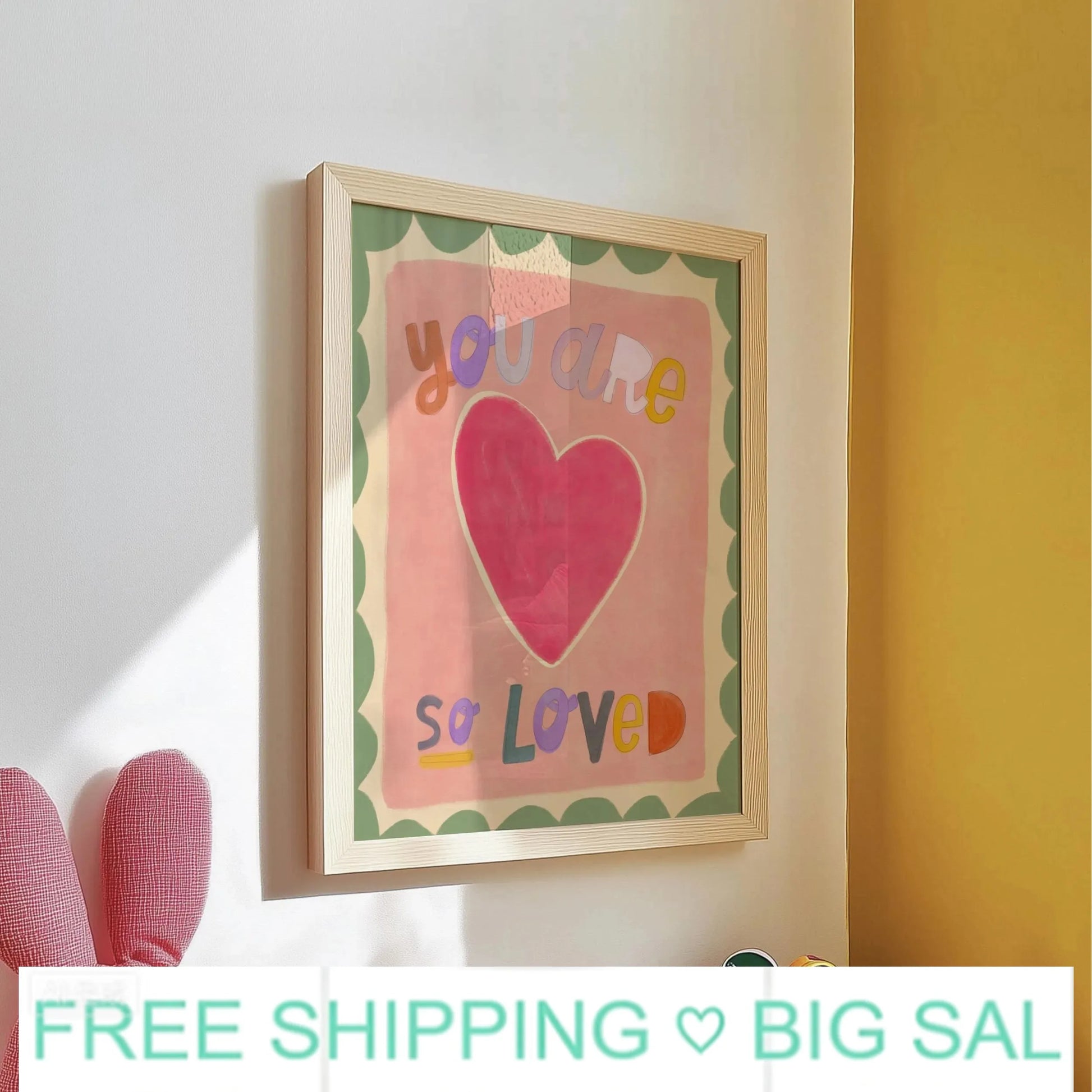 Unicorn Quote Canvas Wall Art | Nursery & Home Decor Print Canvas Wall Art Peaceful Pleasures Health and Wellness