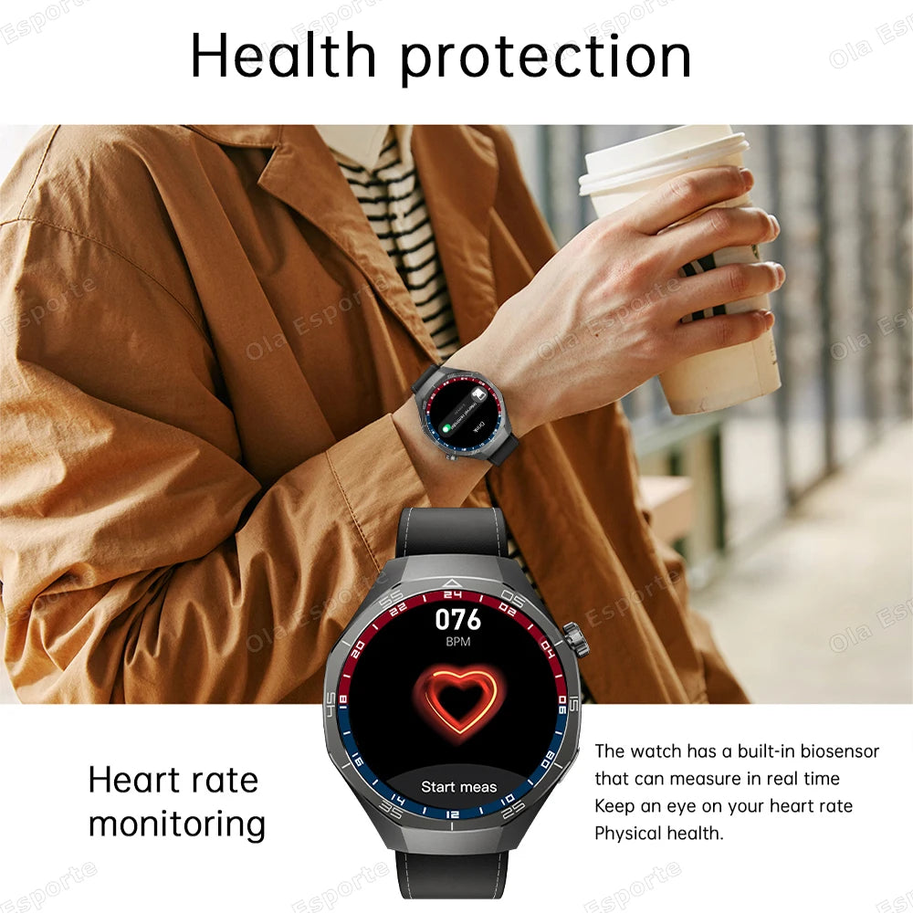 Ola Esporte Sports Smartwatch | AMOLED, Heart Rate & BT Calls