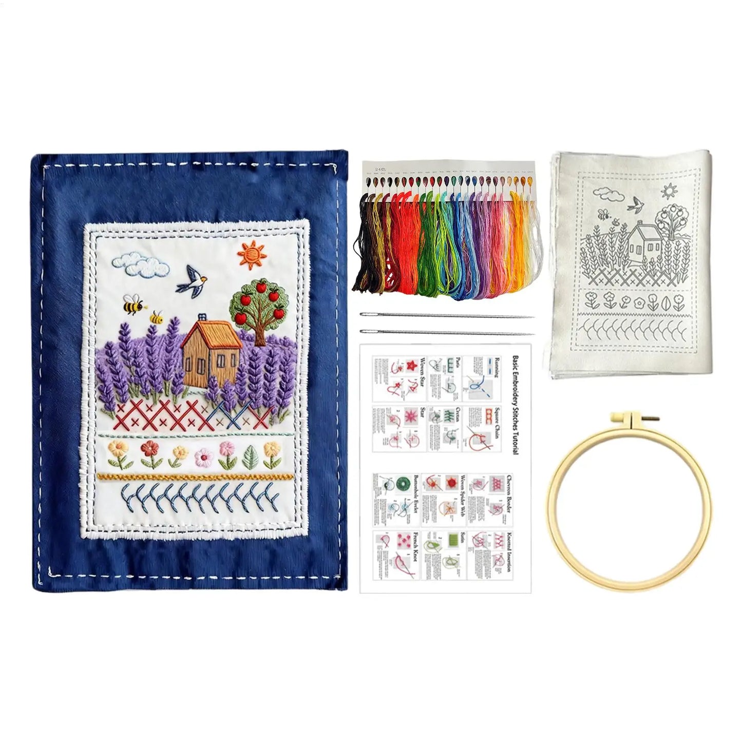 Embroidery Stitches Book for Beginners – 90+ DIY Tutorials