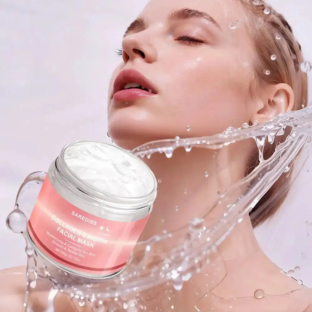 Collagen Peel-Off Night Mask – Firming & Hydrating Peaceful Pleasures Health and Wellness