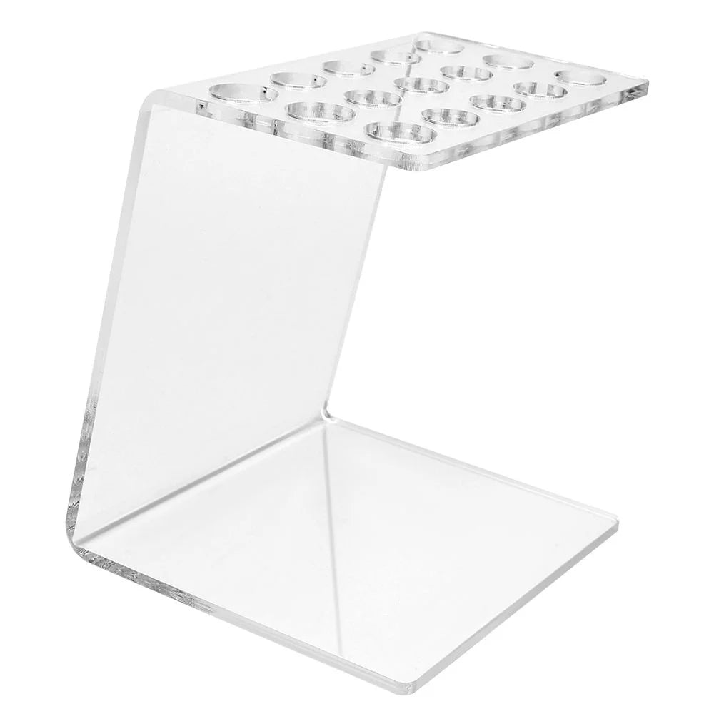 Professional Barber Shears Storage Display Stand Barbershop Scissors Holder Makeup Brushes Organizer Rack Salon Tool Accessories Peaceful Pleasures Health and Wellness c