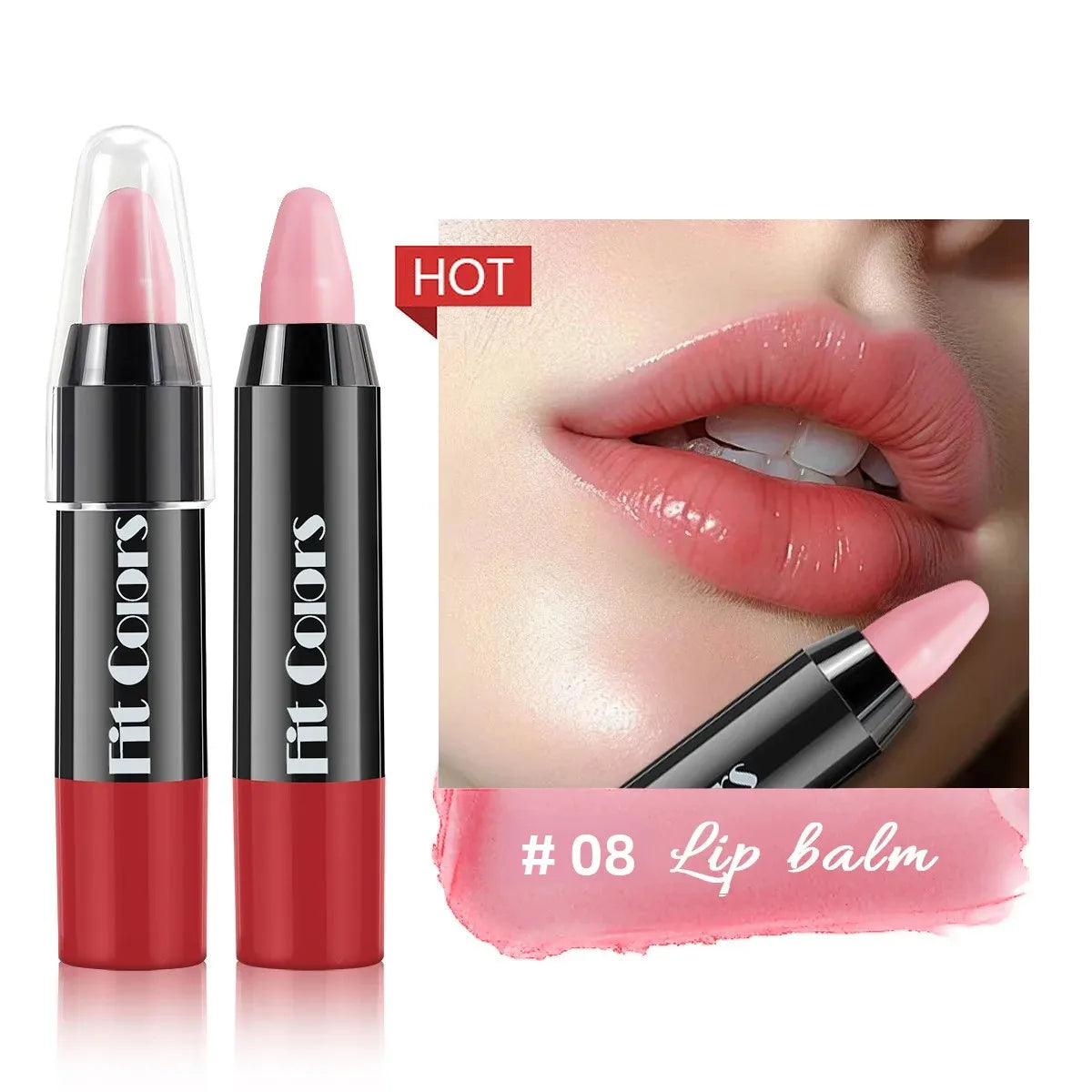 Fit Colors Matte Lip Liner Crayon – Waterproof Long-Lasting