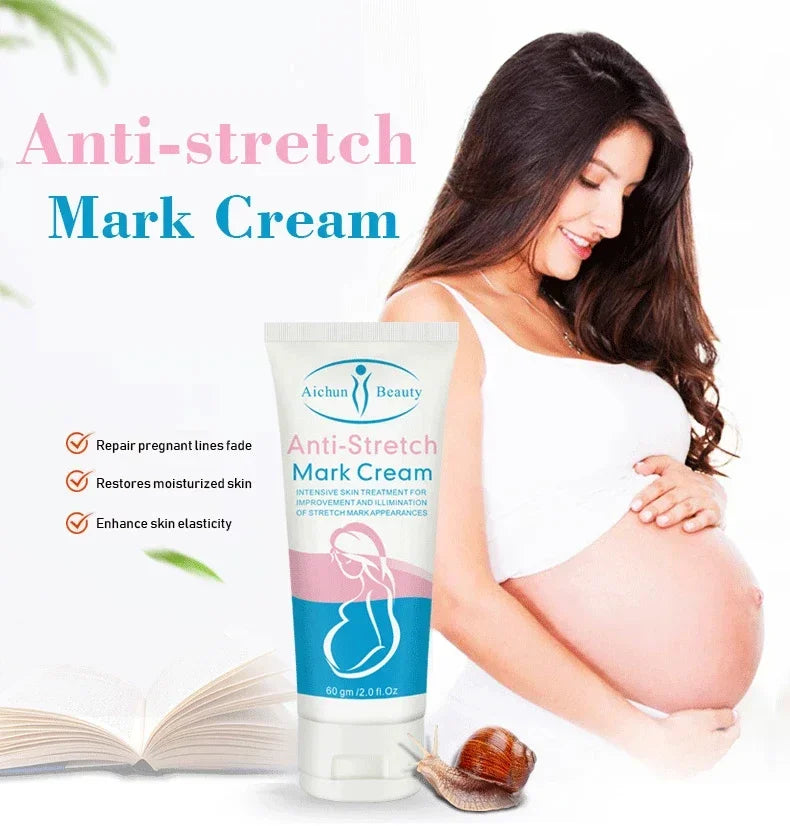 Snail Removes Stretch Mark Cream To Remove Postpartum Obesity Pregnant Women Repair Anti-Aging Anti-Winkles Firming Body Cream Peaceful Pleasures Health and Wellness