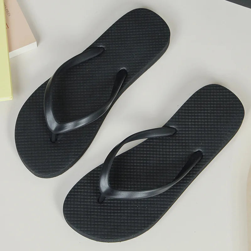 Women's Anti-Slip Beach Flip Flops | Quick-Dry PVC Slides