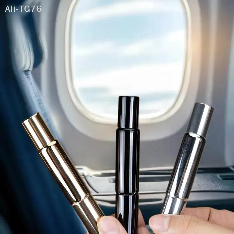 Dual Head Refillable Perfume Glass Bottle – Spray & Roller