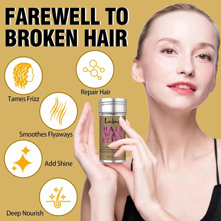 LOCKMIO Hair Wax Stick – Anti-Frizz Flyaway Control Pomade