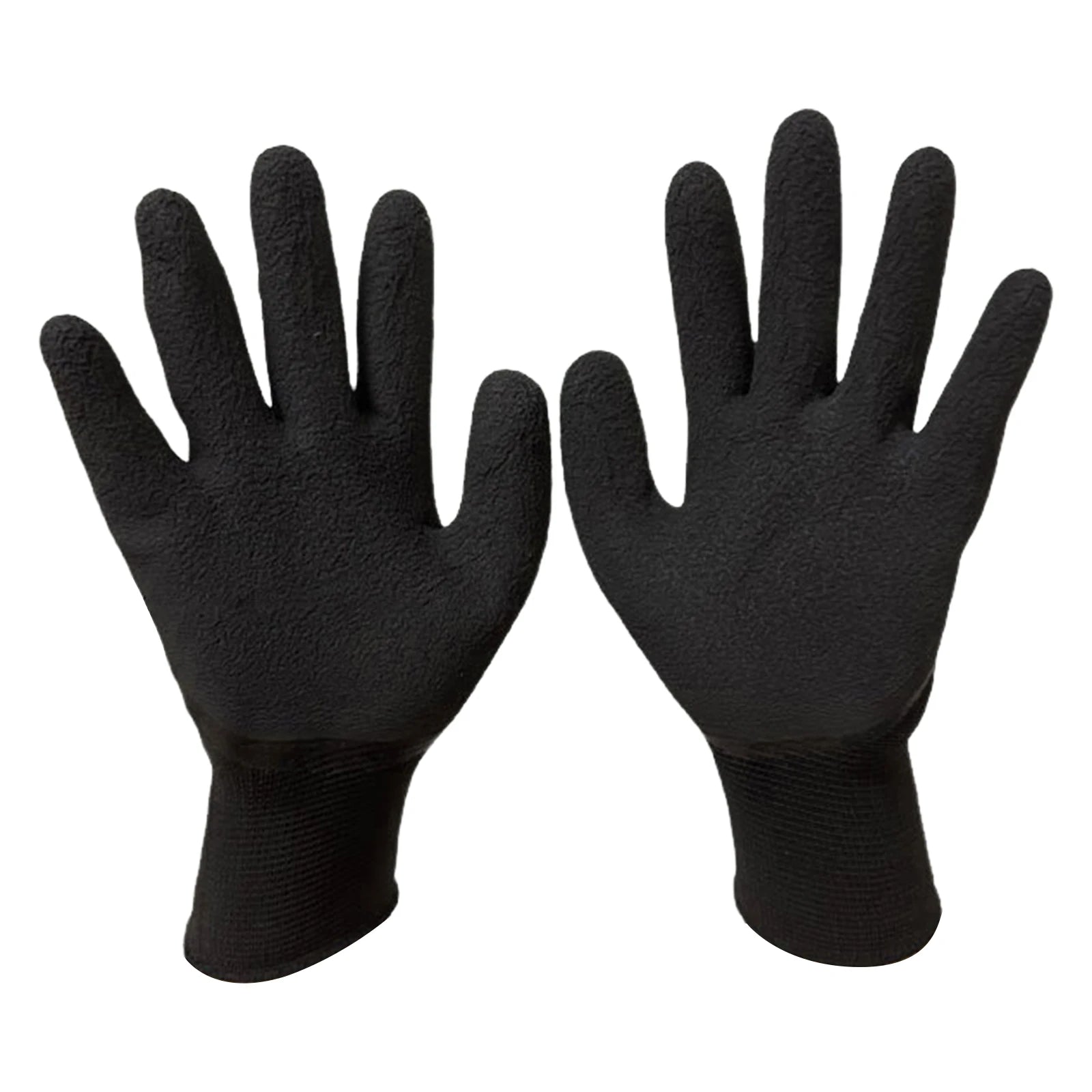 Gardening Gloves Thickened Latex Coated Labor Protection Glove Anti-Slip Thorn-Proof Working Glove for Digging Planting Weeding Peaceful Pleasures Health and Wellness