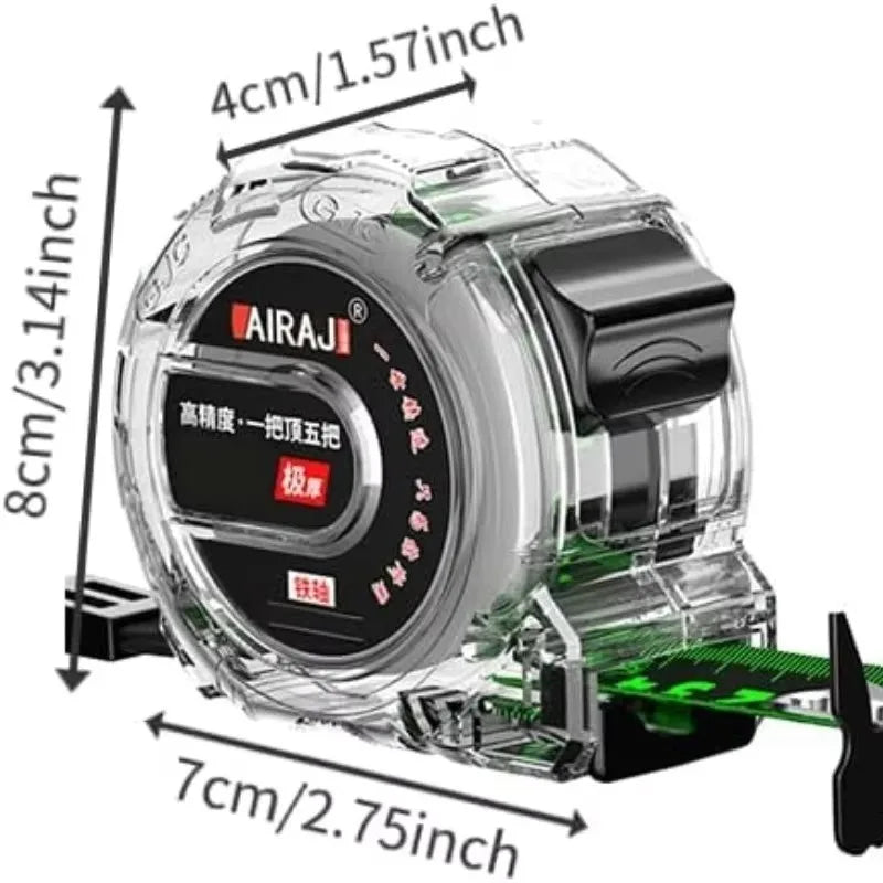 10m Retractable Tape Measure | High Accuracy Woodworking Tool