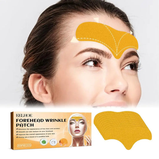 Anti-Wrinkle Forehead Patch,Collagen Gel Stickers to Tighten & Smooth Fine Lines, Firming Skin Care for Women Skin Care Peaceful Pleasures Health and Wellness