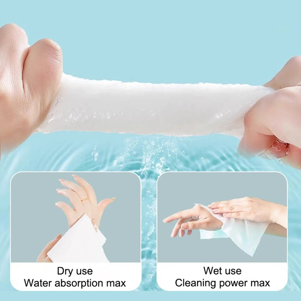 Flower face towel, pure cotton disposable face towel, thickened makeup remover pad, soft cleansing pad, face towel Facial makeup Peaceful Pleasures Health and Wellness