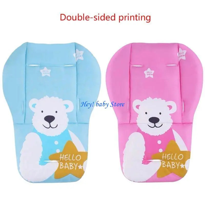 Infant Stroller Seat Cushion Liner – Soft Baby Mat & Pad
