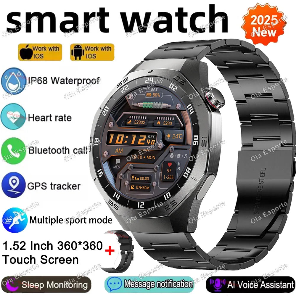 Ola Esporte HT30 Smartwatch – Bluetooth Calling & Heart Rate