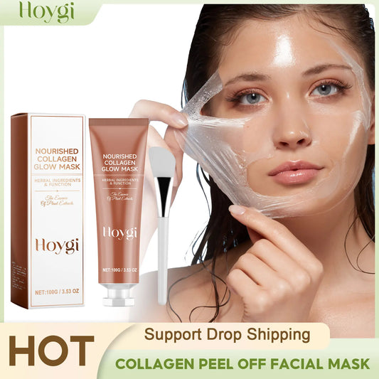 Collagen Peel off Facial Mask Remove Dead Skin Blackhead Gently Cleaning Pores Oil Control Firming Moisturizing Facial Masks Peaceful Pleasures Health and Wellness