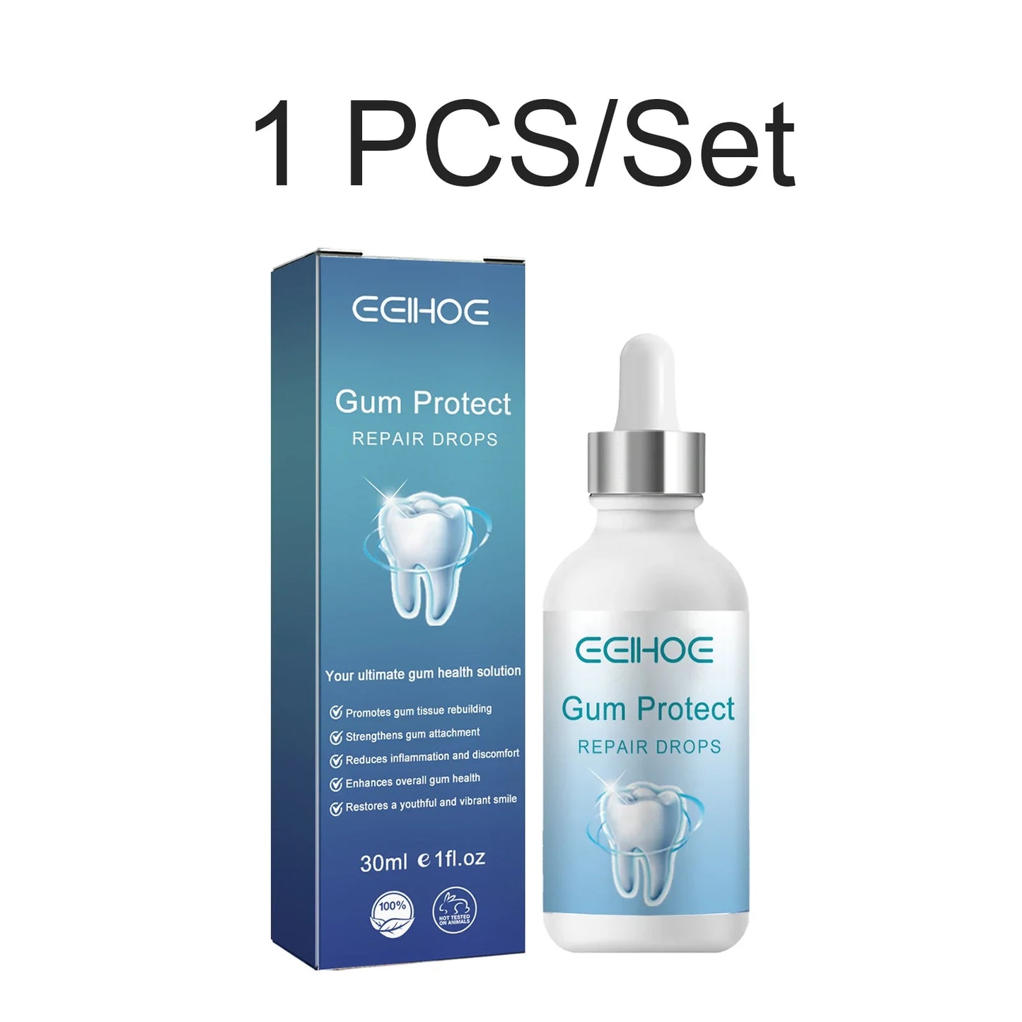 Eelhoe 30ml Dental Care Drops | Gum & Enamel Support Serum