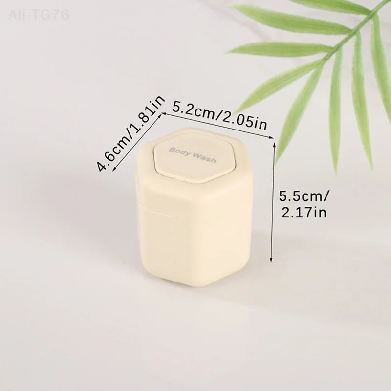 Magnetic Stackable Travel Cosmetic Containers with Lids – 2/3 Pcs