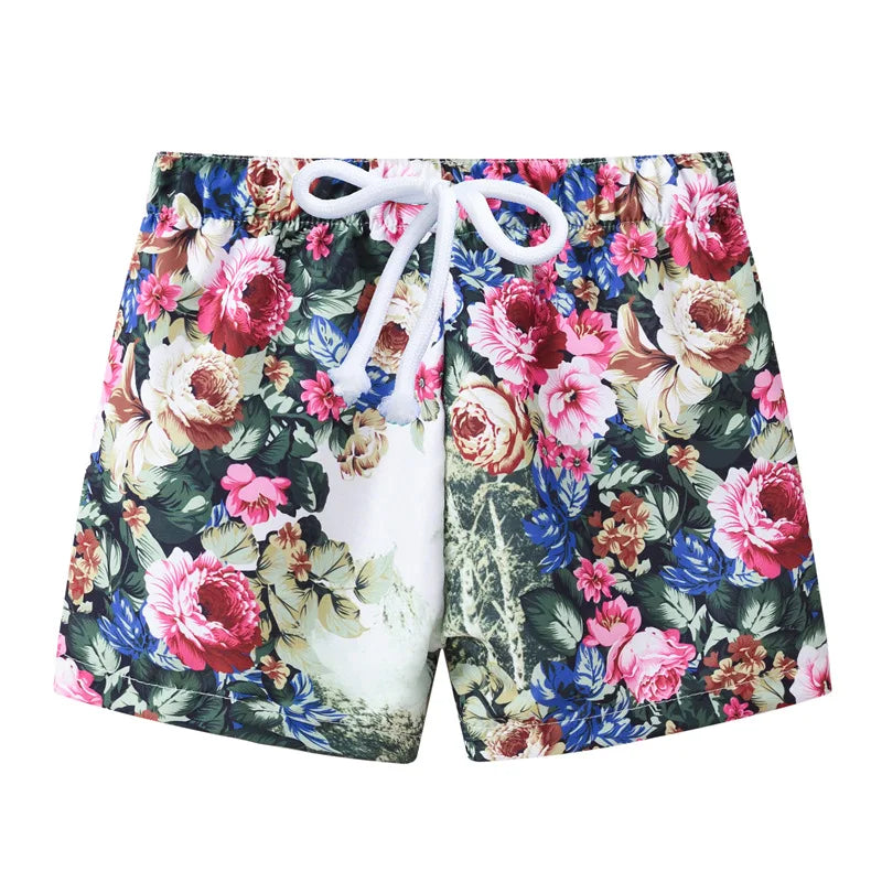 Boys Swim Trunks UPF 50+ Quick-Dry Beach Shorts Kids 3–13Y