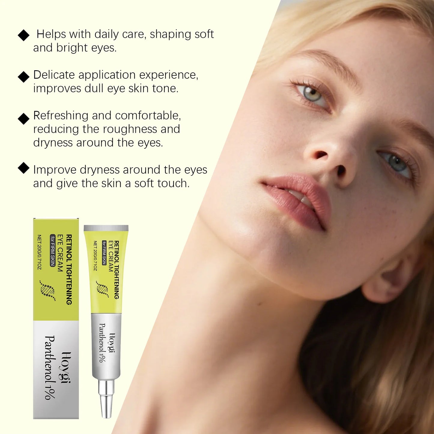 Retinol Eye Cream, Serum, Stick & Patches for Dark Circles