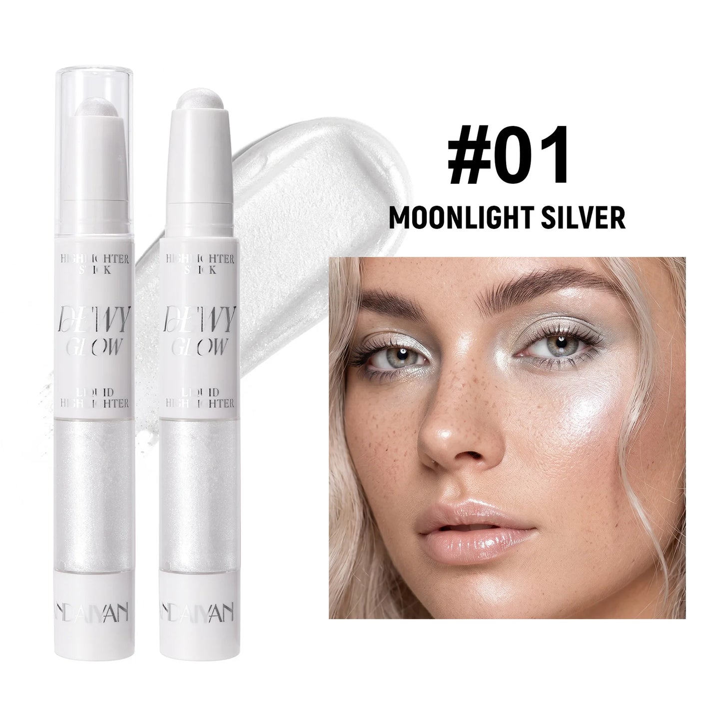2-in-1 Contour Stick & Liquid Highlighter | Dual-Ended Face Sculptor
