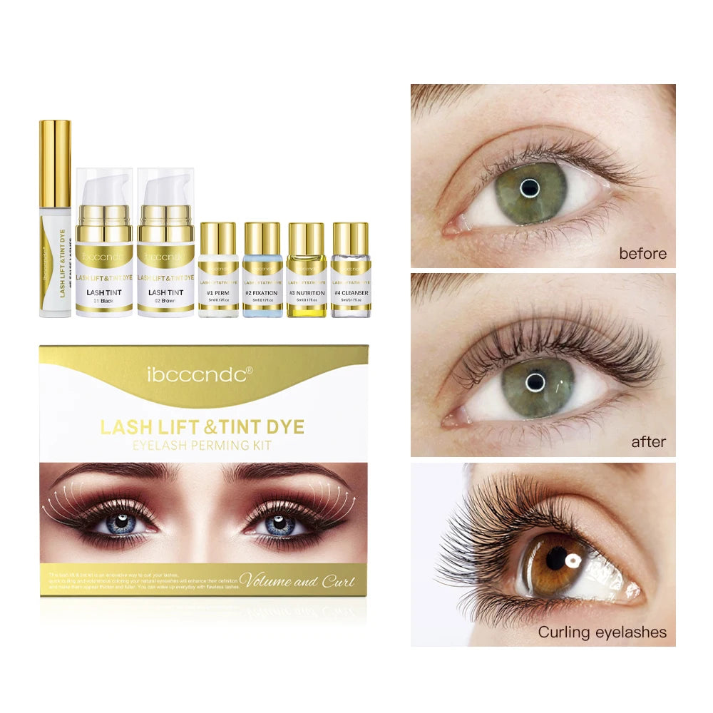 Professional Brow Lamination & Lash Lift Tint Kit | ibcccndc Lash & Brow Lift Kit Peaceful Pleasures Health and Wellness