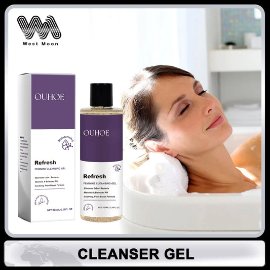 OUHOE pH Balanced Feminine Wash Gel – 100ml Moisturizing Cleanser Feminine Cleansing Gel Oasis Select Default Title
