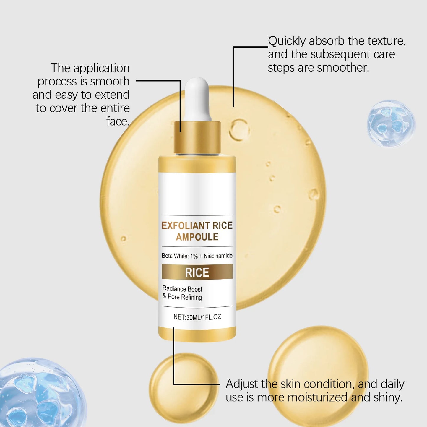 Face Exfoliating Oil – Brighten, Cleanse & Moisturize | 1/2/3pc